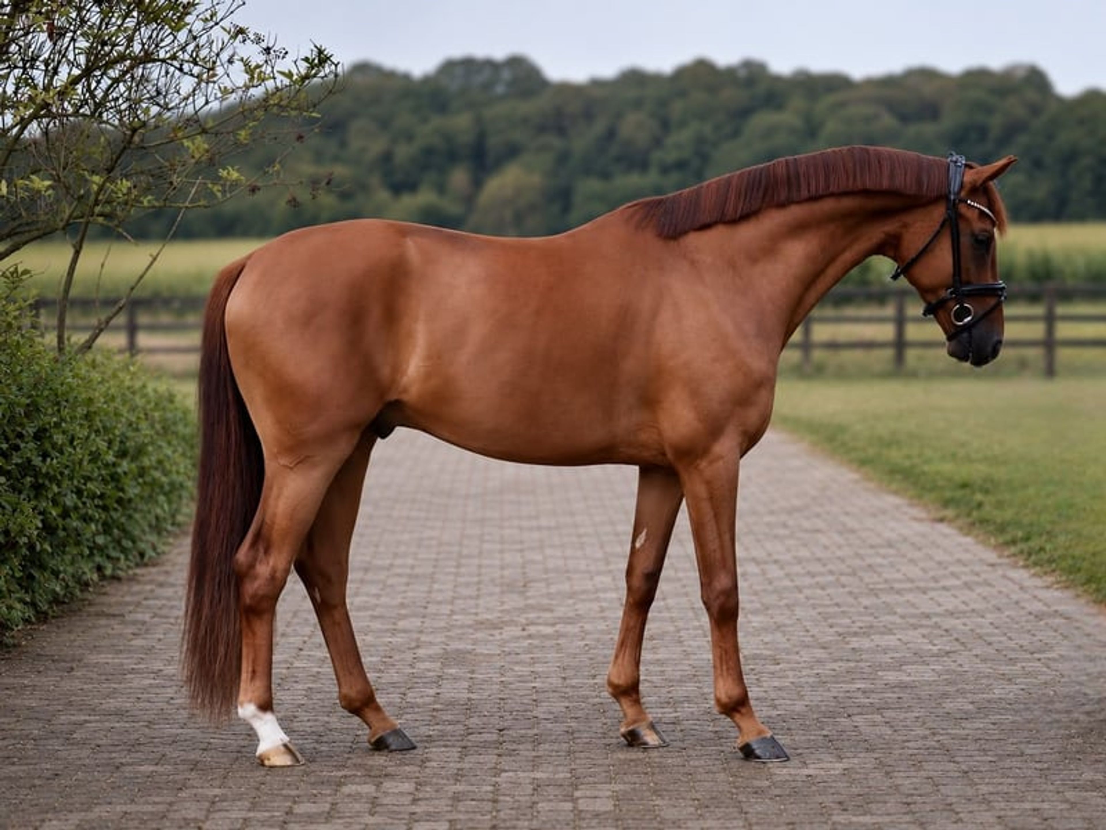 Beautiful dressage horse with excellent gaits and competition experience - Image 1