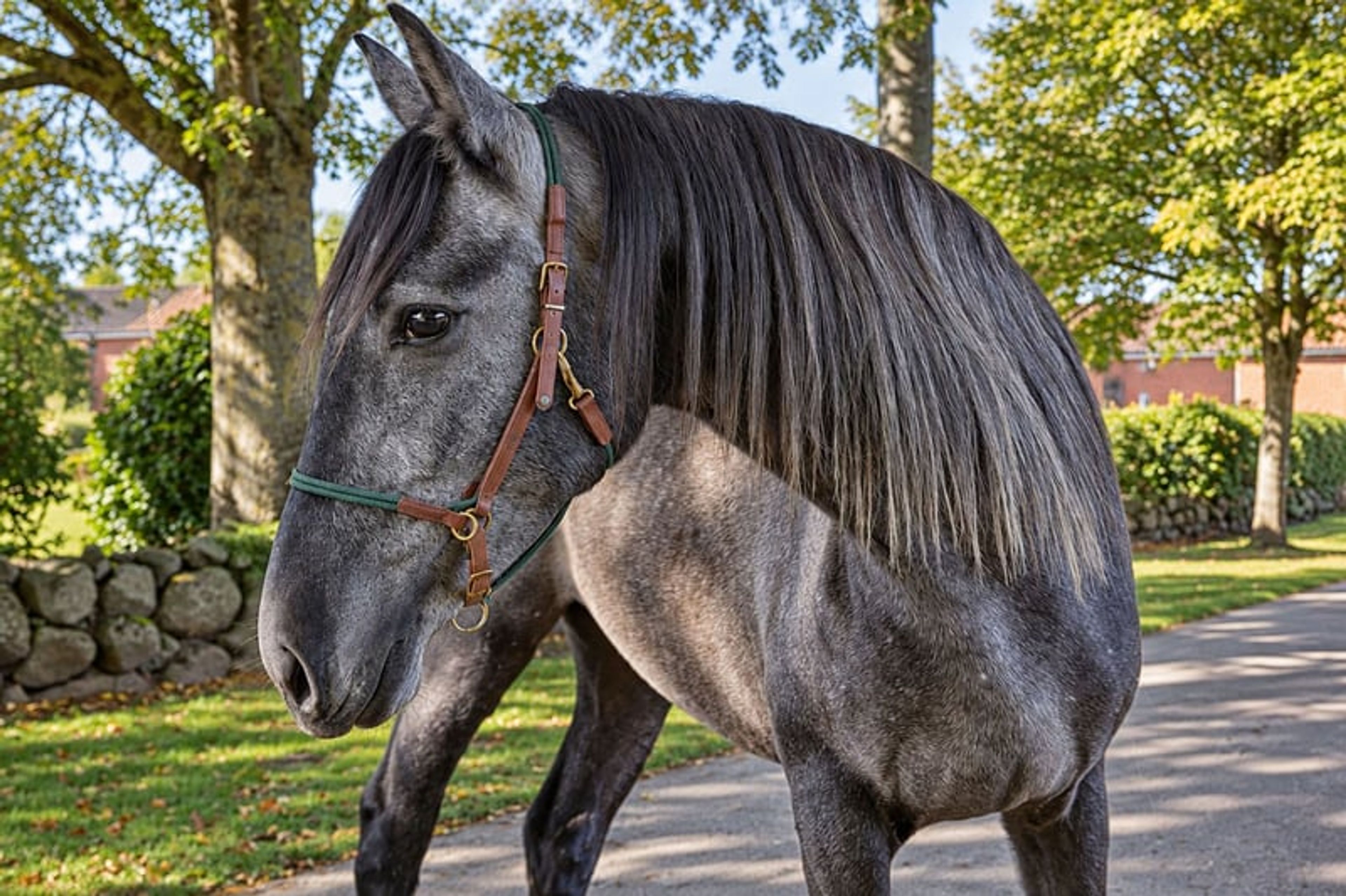 PRE mare, 3 years old, black-grey, 15.3 hh. - Image 4