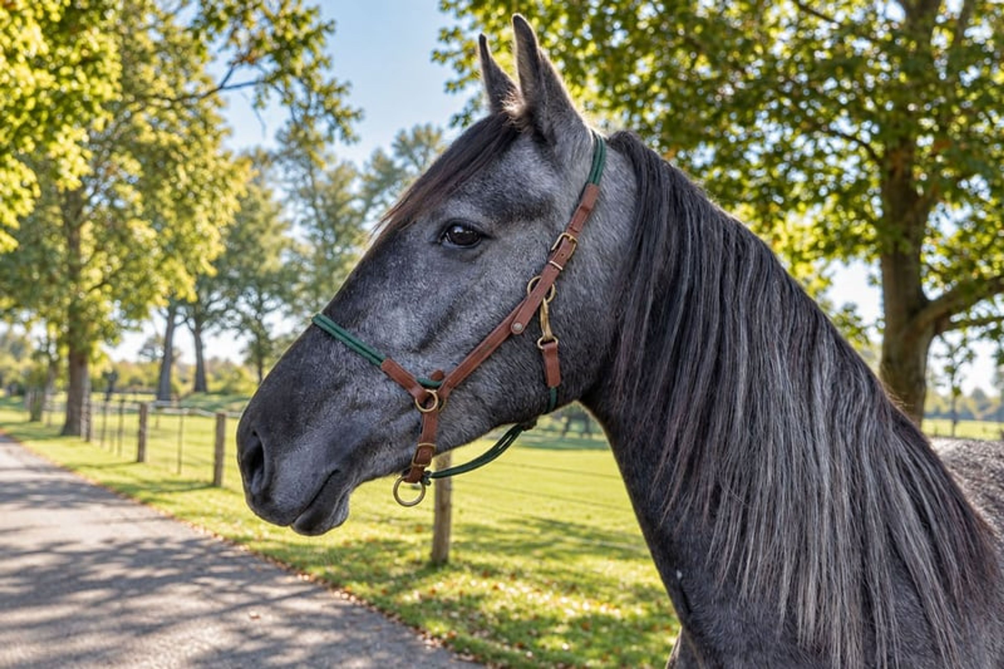PRE mare, 3 years old, black-grey, 15.3 hh. - Image 6