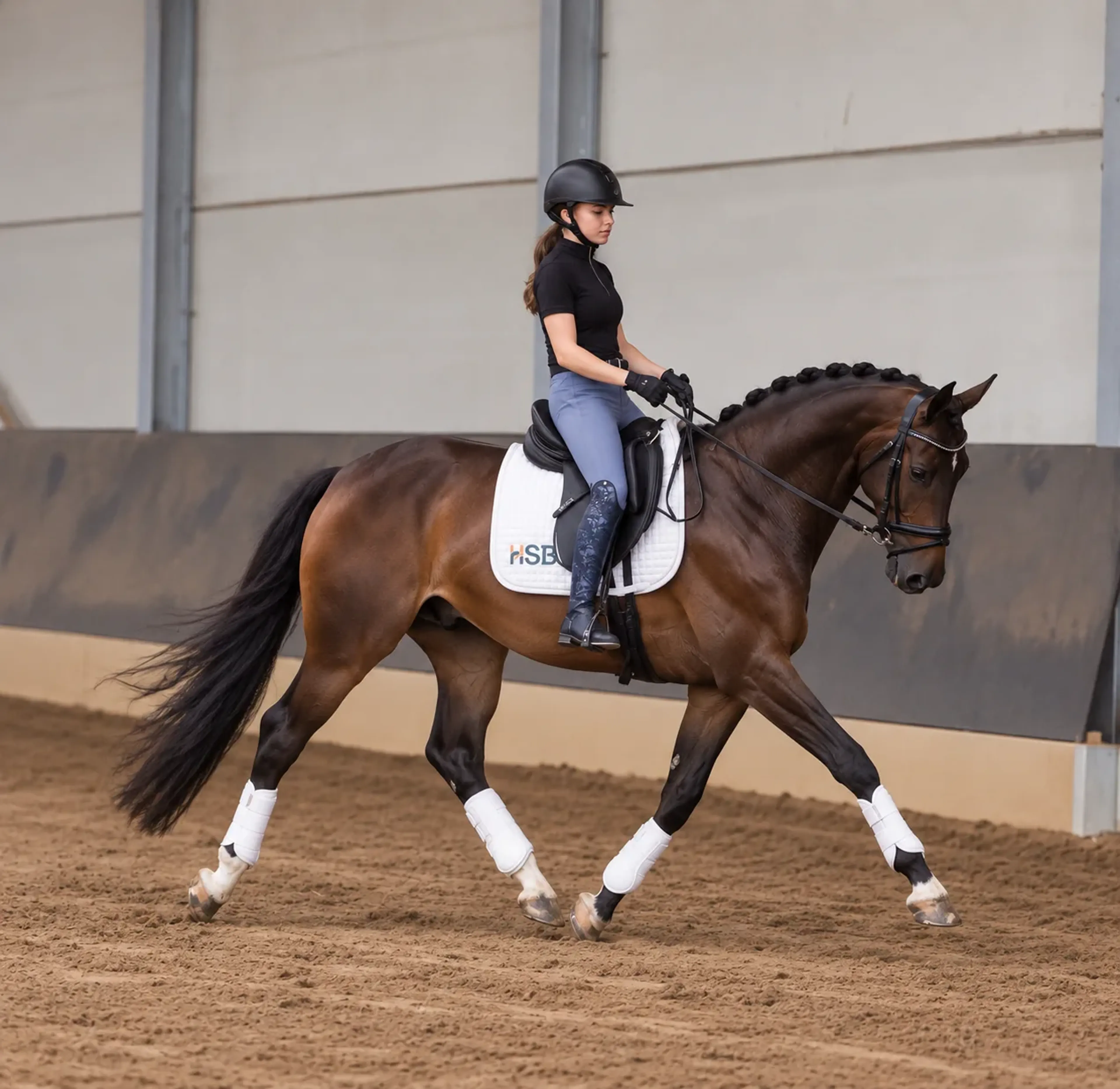 Usain – Elegant & Talented Dressage Prospect | 6 yrs | Just Wimphof × Jazz line - Image 2
