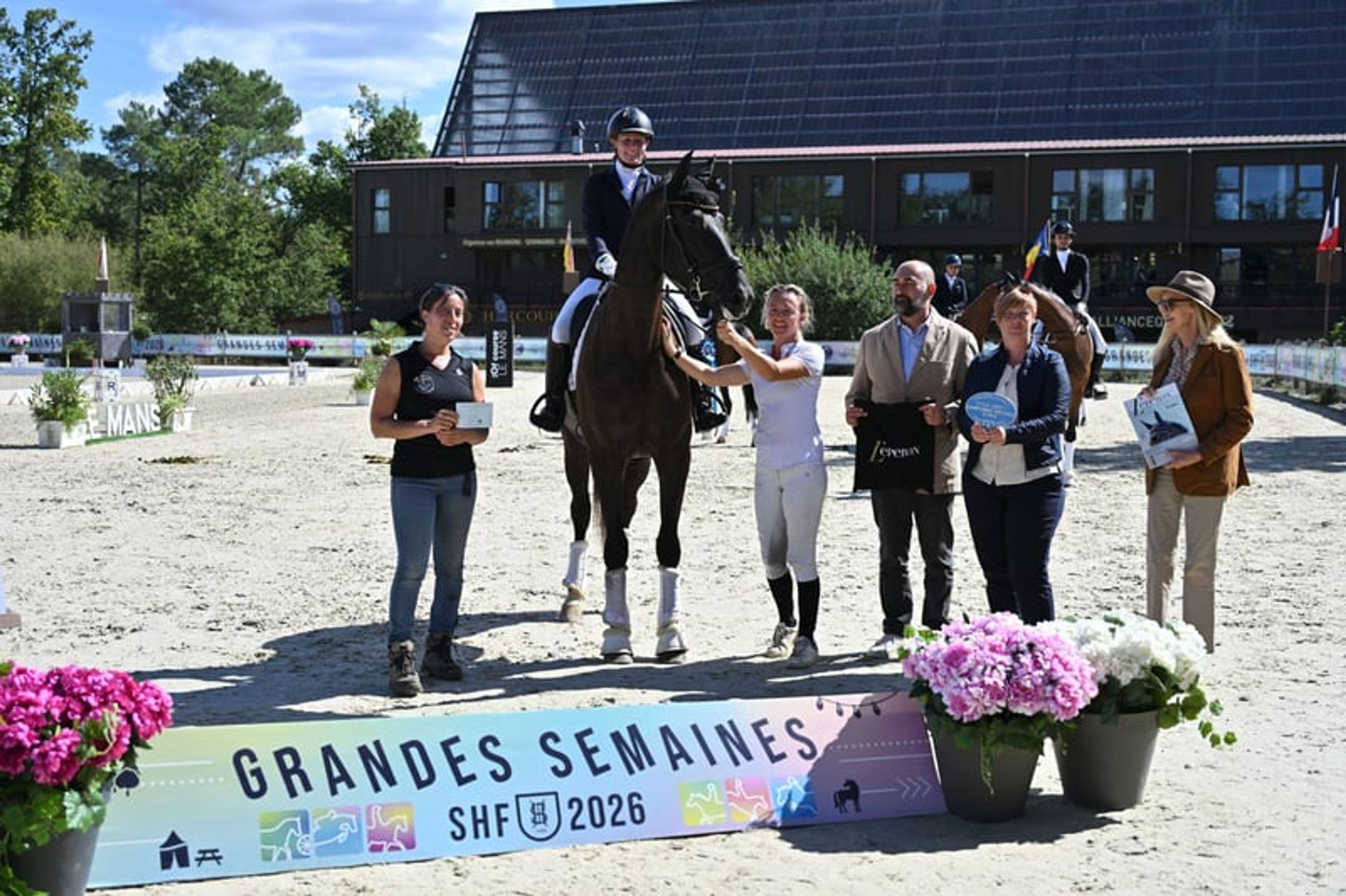 4-year-old dressage mare – Finalist at the French Championship
