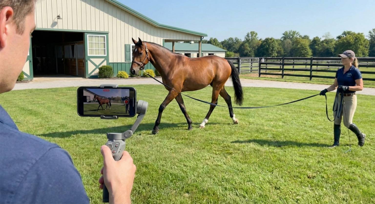 Video recording tips for horse selling online